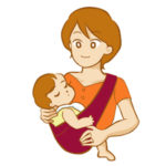 抱っこ紐の使い方を間違えてダイエット失敗？