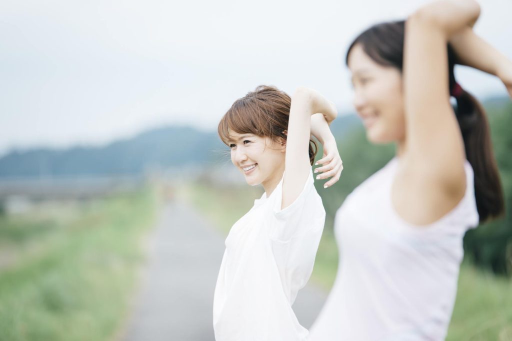 産後ガードルと運動の関係